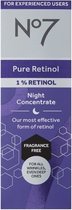 No7 Pure Retinol 1% Concentré de nuit au rétinol