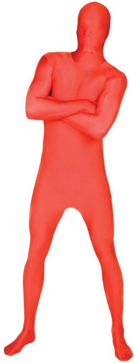 Morphsuit Rood Volwassenen - Maat M