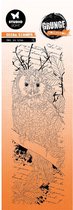 Studio Light Grunge Collection Clear Stempels Owl in Tree