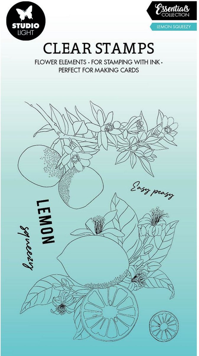 Studio Light Essentials Clear Stamp Lemon Squeezy