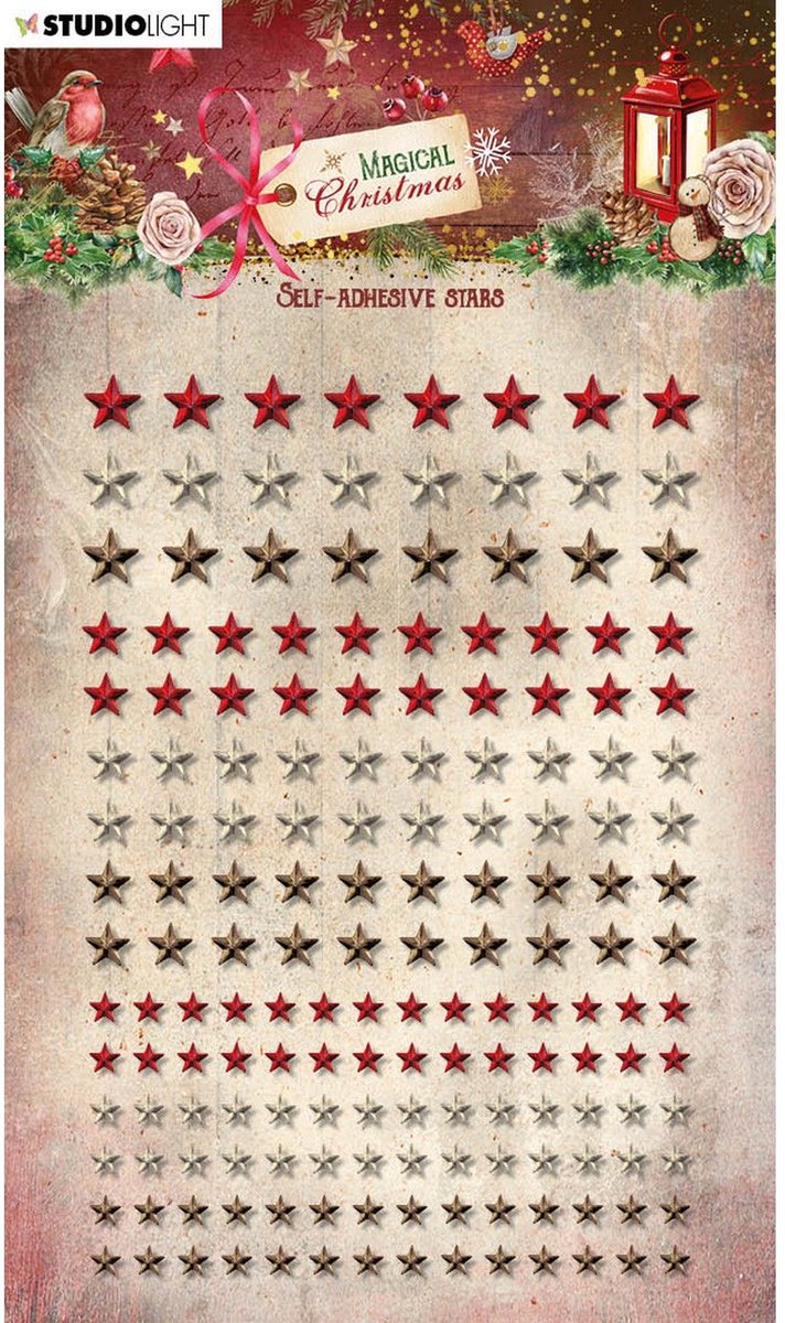Studio Light Self-adhesive Rhinestones Magical Christmas nr.05 SL-MC-RS05 A6 (06-23)