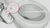 Bidet douchette Toilettes pulvérisateur Shattaf pulvérisateur WC économie de Papier - eau chaude/froide buse unique - Accessoires de vêtements pour bébé de salle de bain - PolkaHome®