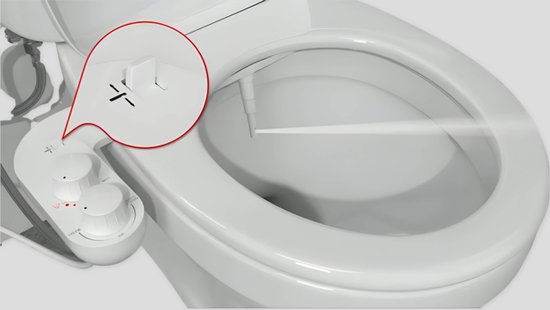 Réglable Douchette WC Jet Pulvérisateur Toilette Lavage Pression Install  Facile