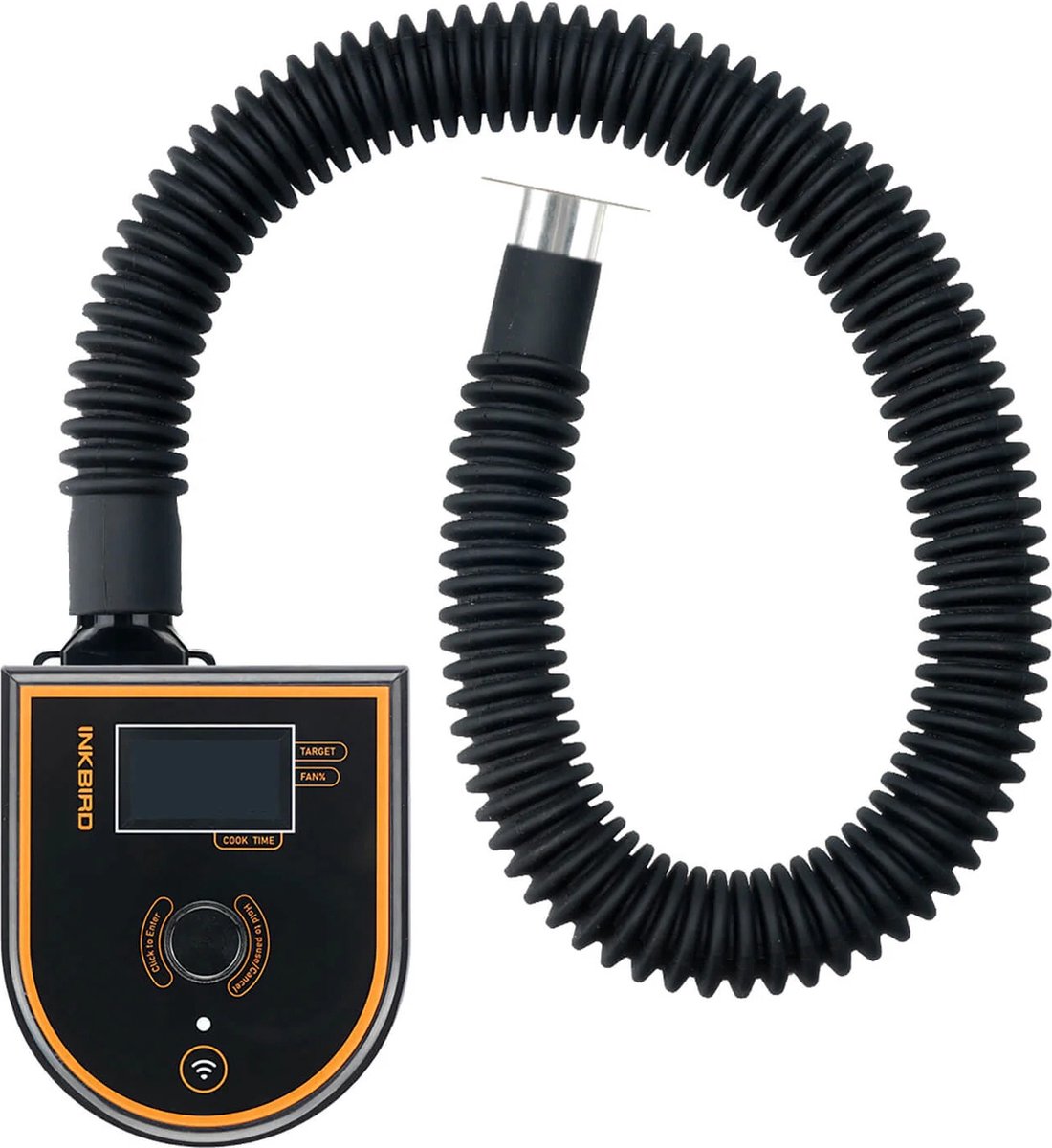 INKBIRD ISC-007BW EU Automatische voedselthermometer voor Big Green Egg Kamado Joe Weber Primo Vision Grill Akorn Kamado EUROPE