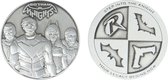 FaNaTtik Batman Verzamelobject DC Comics Collectable Coin Gotham Knights Limited Edition Zilverkleurig