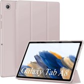 Samsung Galaxy Tab A8 2021 10,5 pouces Cover Rose - Étui pour tablette à trois volets - Smart Cover