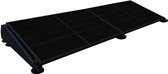 Glampère Flatfix Fusion Plug & Play zonnepanelen set plat dak naast elkaar 820 Wp Full black. Nu met gratis Glampère budget tuinpaalstopcontact NLB5711Z.