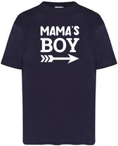 T-Shirts Mama's Boy-Blauw-50