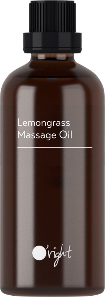 O'right Lemongrass And Mint Body Oil 100ml - Massage olie