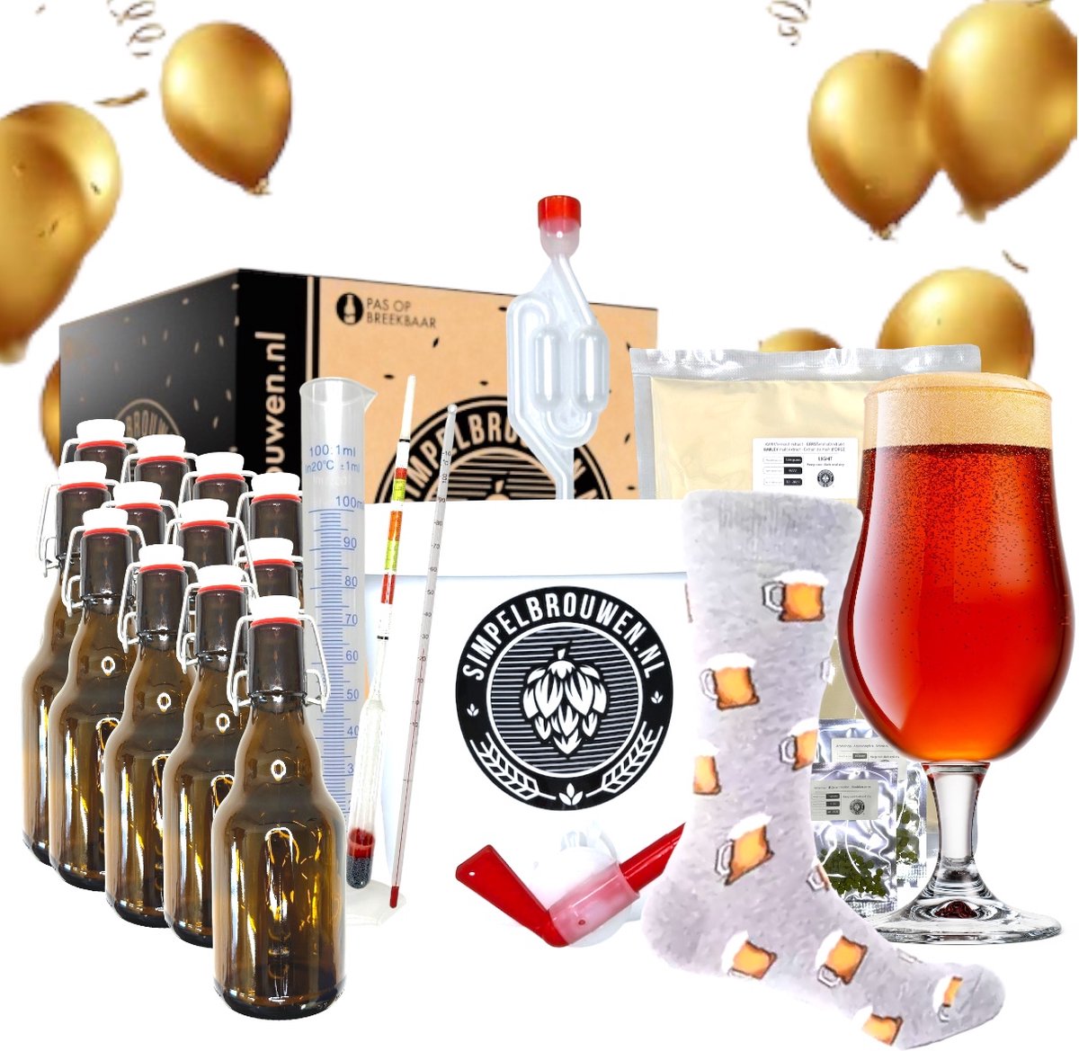 Kit de brassage Brew Monkey Beer - Bière IPA Premium - Brasser votre propre  bière 