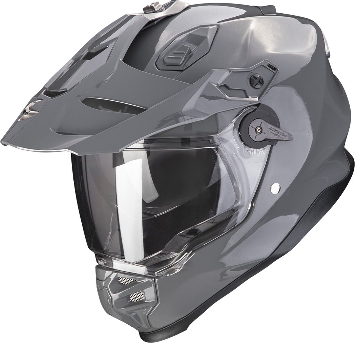 Scorpion Adf-9000 Air Solid Cement Grey S - Maat S - Helm