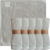 Vijf wasbare XL-doekjes bamboe baby, handjes, gezicht en billen 26cm x 26 cm
