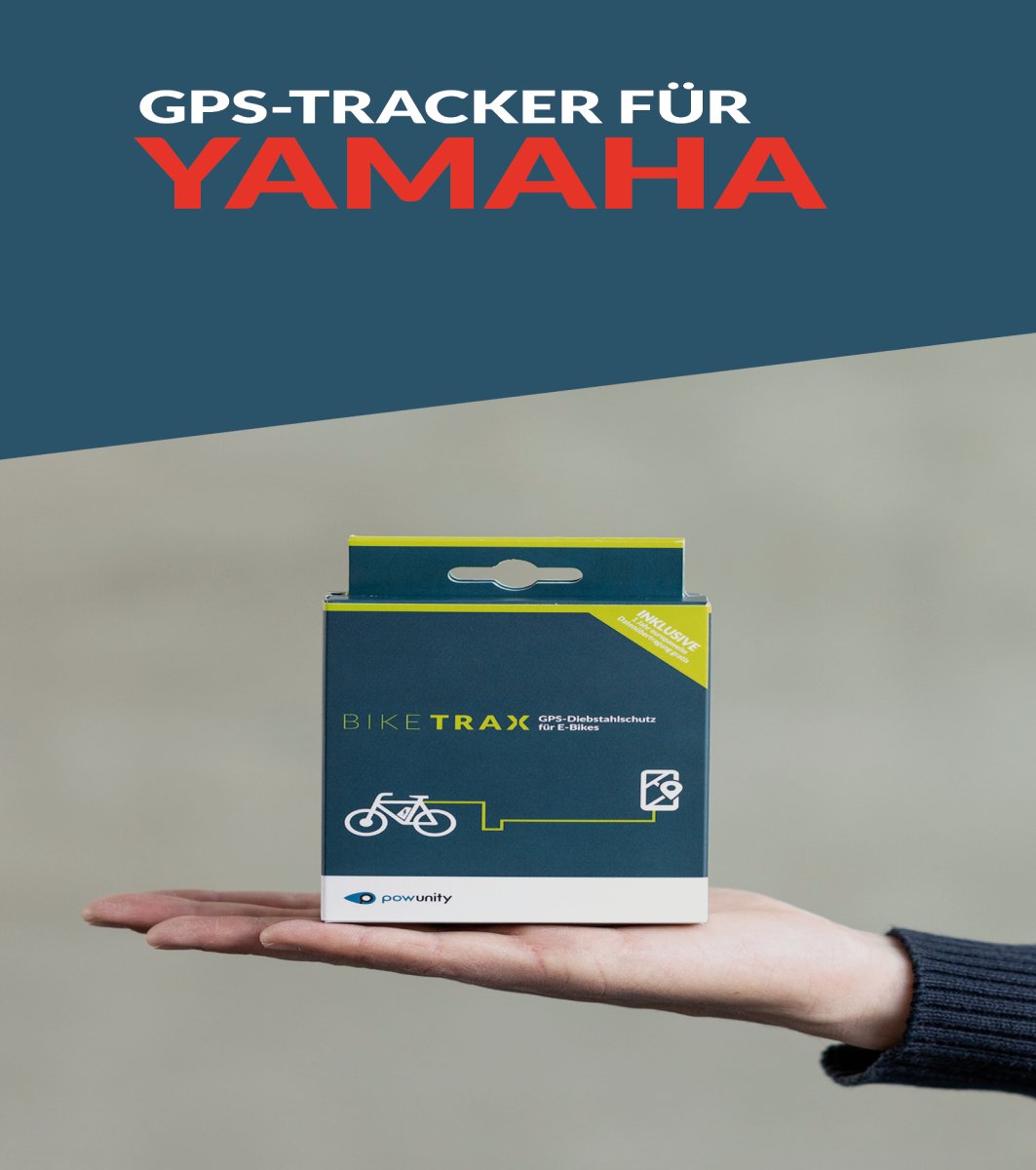 BikeTrax Yamaha fiets GPS tracker antidiefstal Giant EU PowUnity track &...