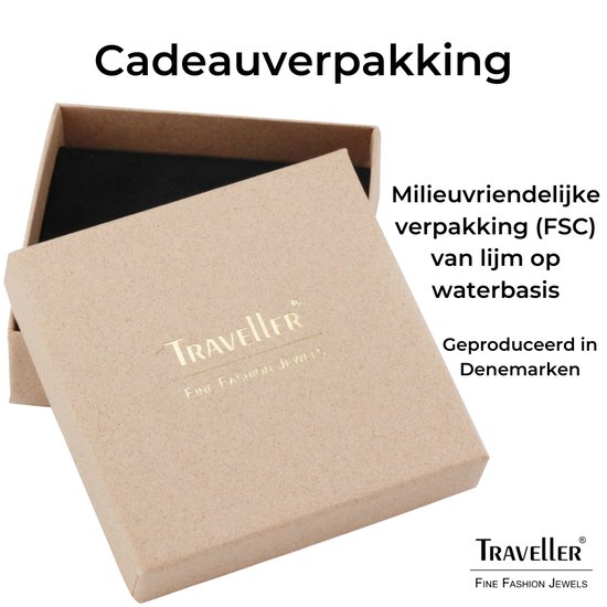 Emballage cadeau Traveller, produit écologiquement au Danemark.