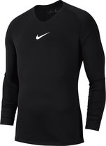 Nike Thermoshirt - Taille S - Homme - Noir / Blanc