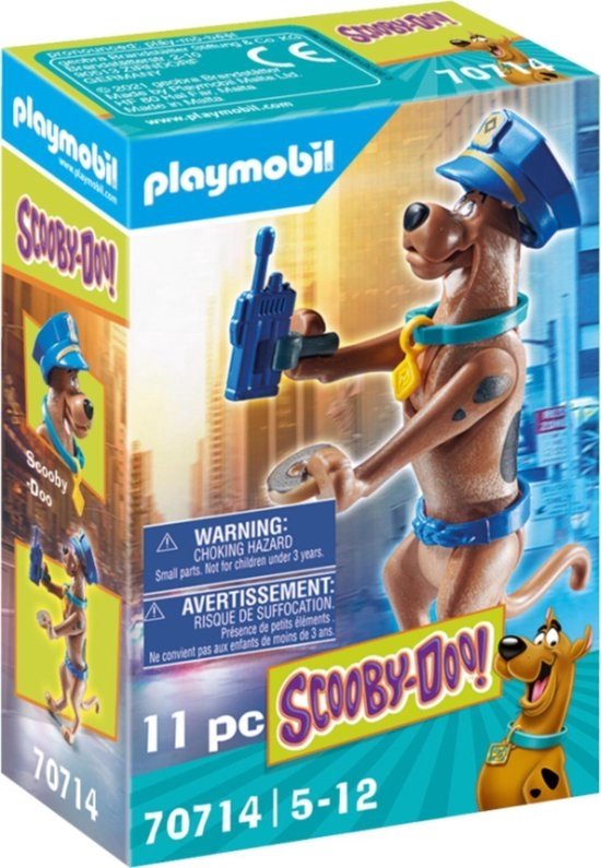 Foto: Playmobil scooby doo verzamelfiguur politie 70714