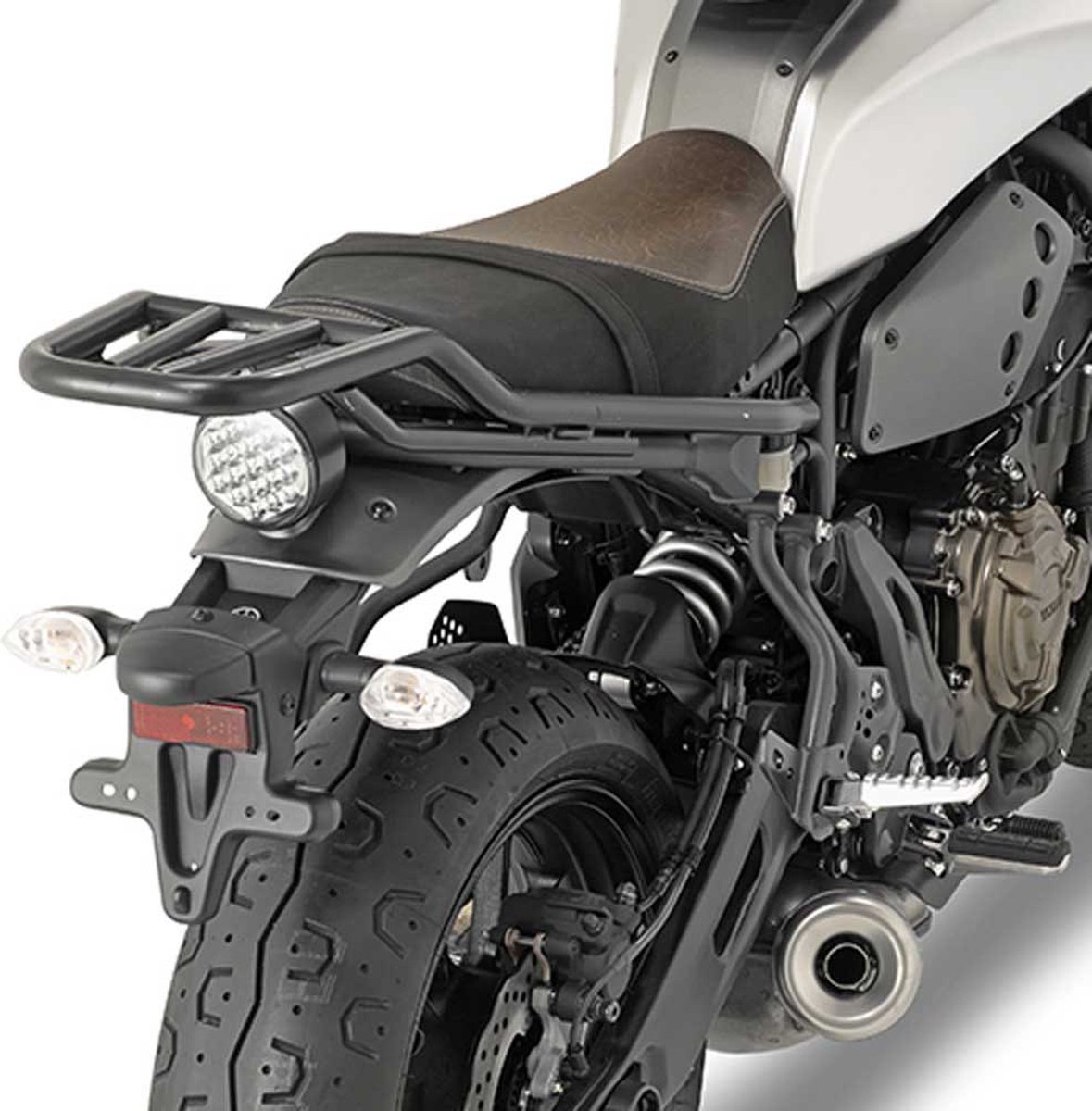 Givi Monolock/monokey Yamaha Xsr700 Topkoffer Achtermontage Zwart