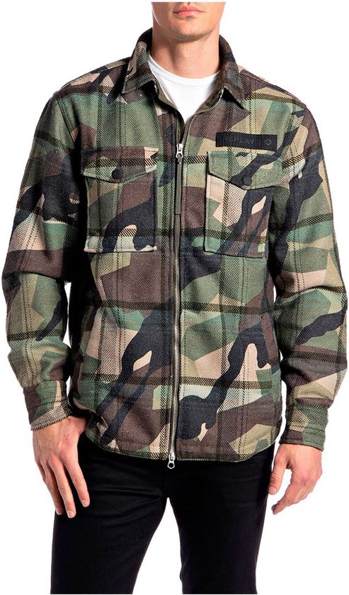 REPLAY M4097 .000.73824 Chemise Homme - Imprimé camouflage - M | bol