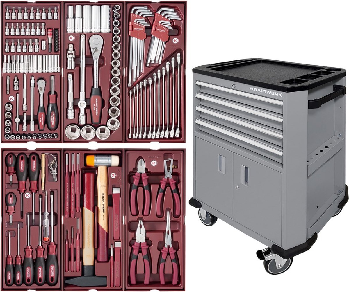 KRAFTWERK Ablageplatte 445x150mm - Für Lochwandsysteme Werkbank