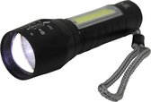 Hofftech Zaklamp - 5 Watt - 14 cm - 5 Standen - Zwart