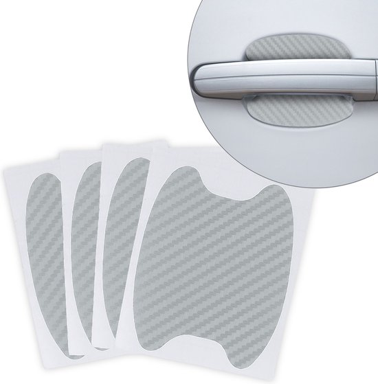 4 stuks antibotsingsstrips voor autodeuren, Voor Audi SQ7 2016-2019 Antikrasbeschermingsstrips voor autodeuren Antibotsingsstrips voor autodeuren