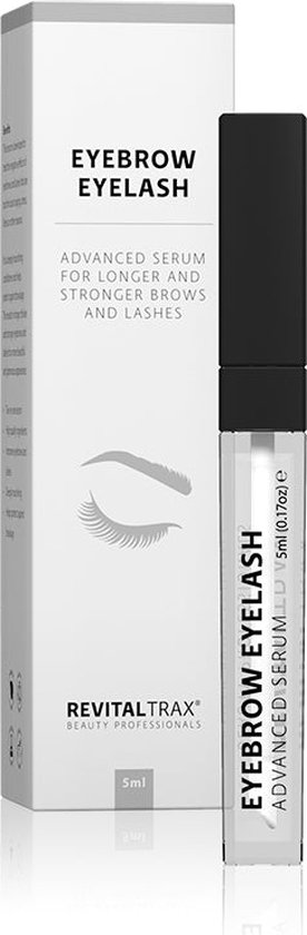 Foto: Revitaltrax advanced brow lash booster serum wimpers en wenkbrauwen geschikt voor gevoelige ogen stimuleert haargroei 