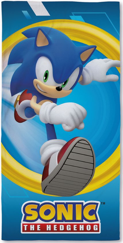 Sonic Strandlaken, Run - 70 x 140 cm - Katoen