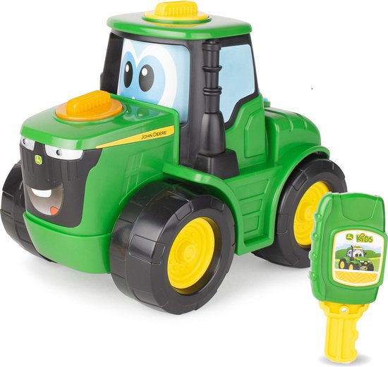 Foto: Johnny tractor met sleutel key n go john deere