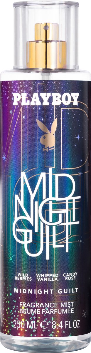 Playboy Body Mist Midnight Guilt fru, 250 ml