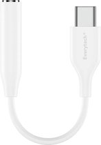 Everytech - USB-C male naar 3.5mm female Jack adapter - Wit