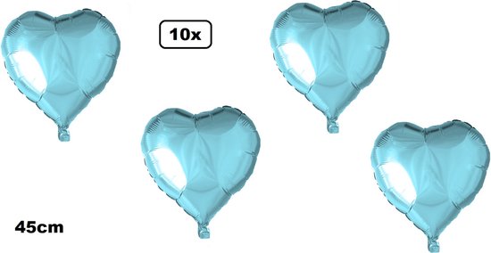 10x Ballon à gonfler bleu roi