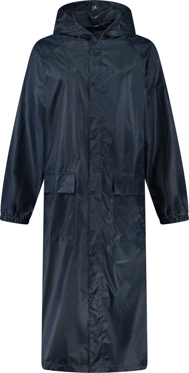 JC Blue Trenchcoat – Navy – Regenjas dames – Regenjas Heren - waterdicht - Maat M