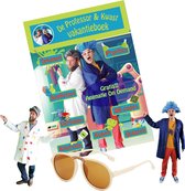 Vakantiepakket - Vakantieboek De Professor & Kwast + Kinderzonnebril "crème" + Gratis Animatie On Demand