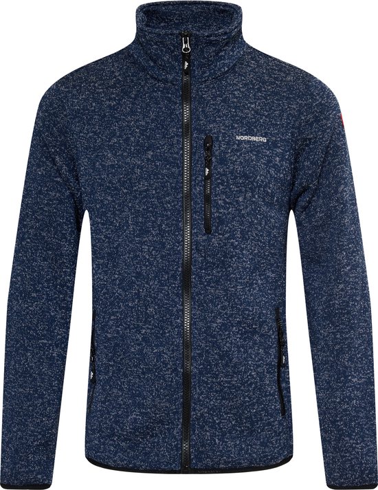 Nordberg Frank Fleece Vest - Heren - Navy melange - Maat XXL