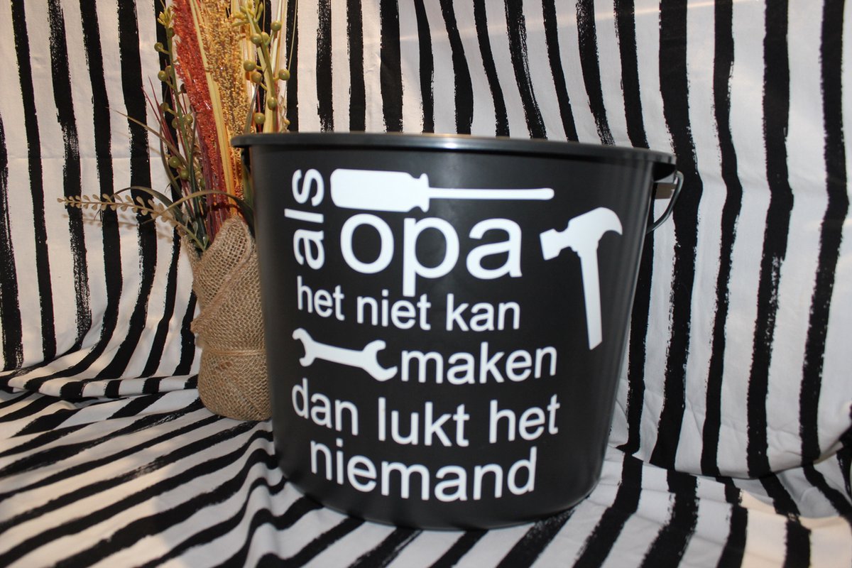 Als opa het niet kan maken