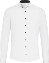 Pure - The Functional Shirt Wit - Heren - Maat 43 - Slim-fit