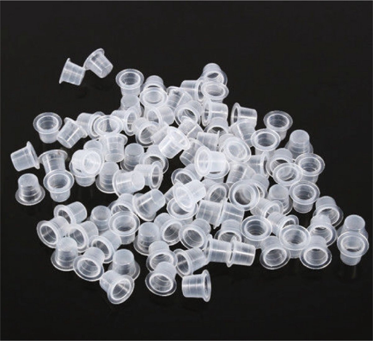 Pigmentcups S in plastic (100 pcs)