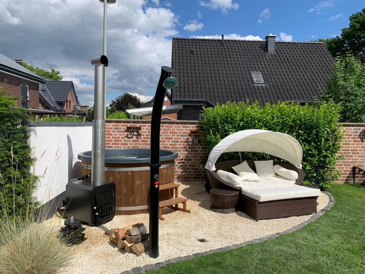 Welltub Hottub Premium - 45 kW - Kunststof rand - afbeelding 3