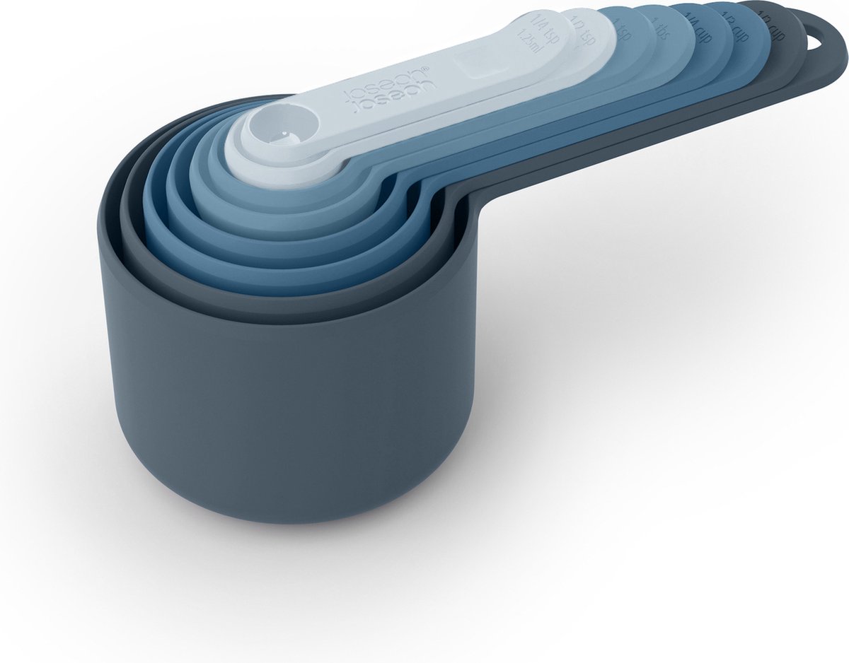 Joseph Joseph Nest Editions Maatlepels - Set van 8 Stuks - Sky