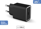 Bigben Connected Force Power Lite - Chargeur rapide - USB-C - Zwart - 25W