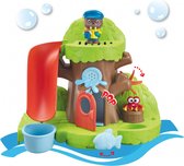 Klorofil Het Verrassings Eiland Badspeelset - Badspeelgoed - Interactief Kinderspeelgoed - Zuignap-bevestiging - Vanaf 1.5 jaar - 3-Delig - Kunststof