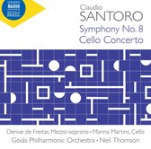Denise De Freitas, Marina Martins, Goias Philharmonic Orchestra - Santoro: Symphony No. 8 - Cello Concerto (CD)