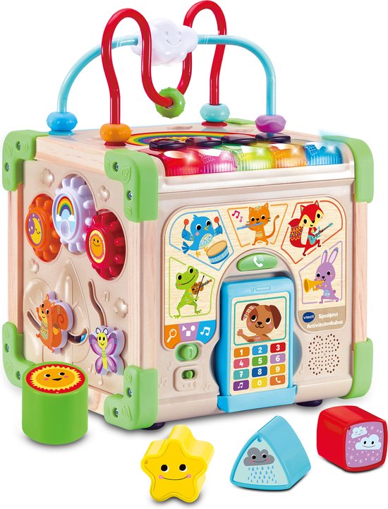 VTech Baby Speelpret Activiteiten Kubus - Play Green - Educatief  Babyspeelgoed -... | bol