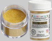 Sugarflair Eetbare Glanspoeder - Pastel Gold - 4g - Voedingskleurstof