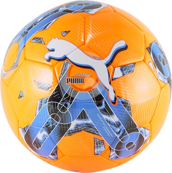 Puma voetbal Orbita 6 MS - maat 5 - oranje