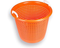 Industriële oranje wasmand | 58 liter