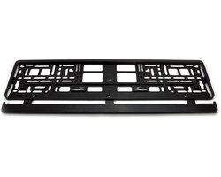 Kentekenplaathouder - Zwarte uitvoering - Prijs is per stuk