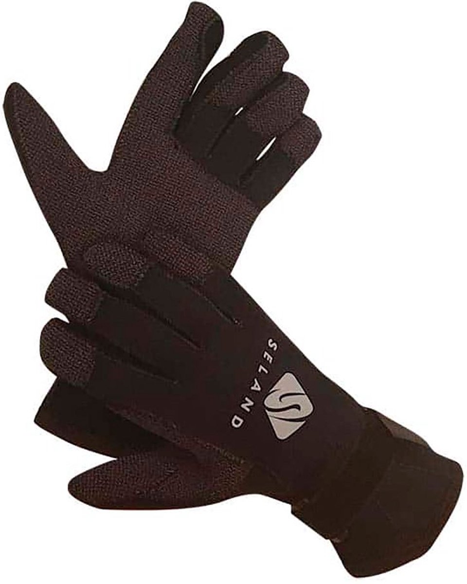 Seland Agukev Handschoenen 3 Mm Zwart S Man