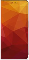 Stand Case geschikt voor OnePlus Nord CE 3 Lite Polygon Red