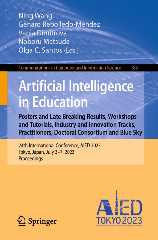 Communications in Computer and Information Science1831- Arti ... - cover
